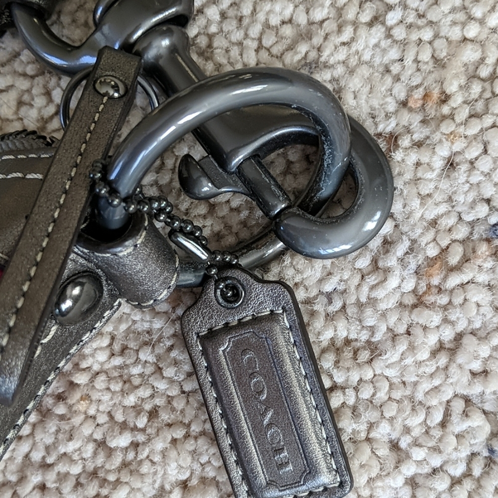 Coach patchwork purse - silver & pink - Picture 2 of 5